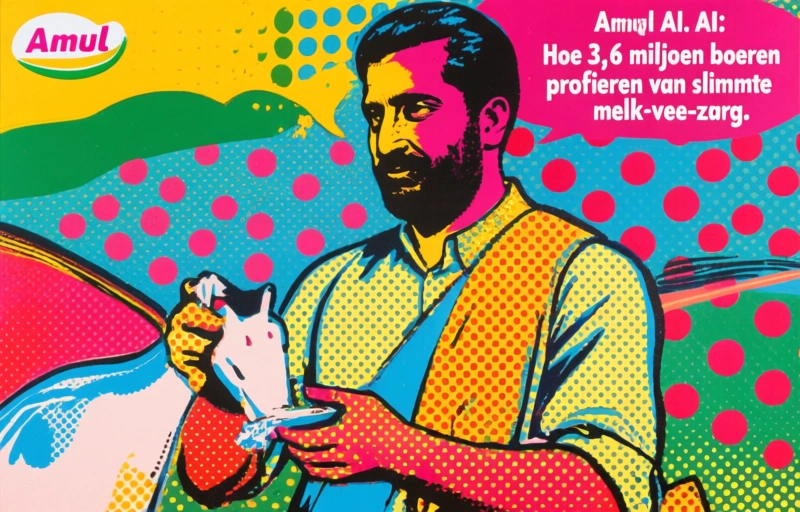 Amul AI: Hoe 3,6 miljoen boeren profiteren van slimme melkvee-zorg