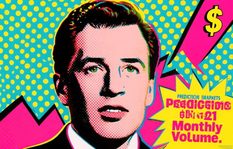 Prediction Markets Surge to $21 Billion Monthly Volume