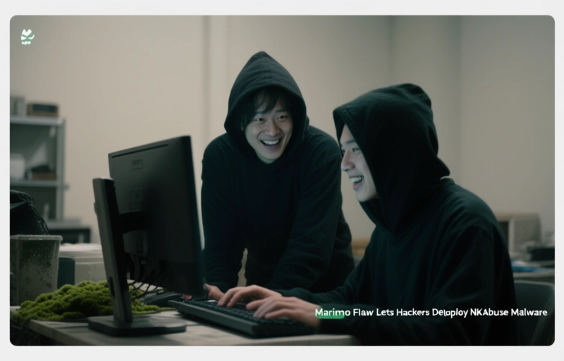 Marimo Flaw Lets Hackers Deploy NKAbuse Malware