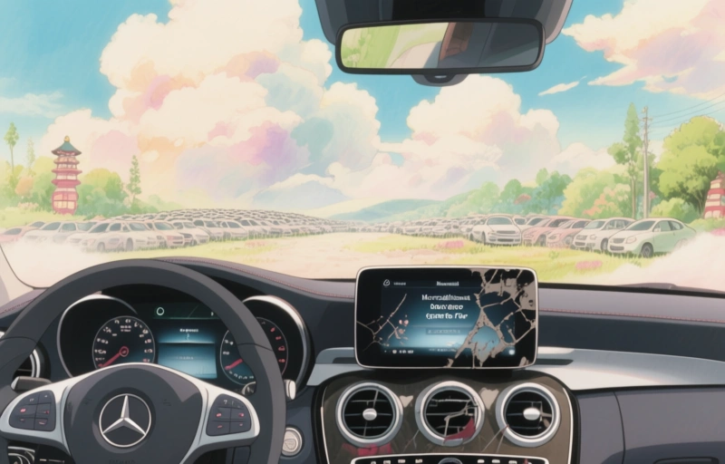 Mercedes Recall Shows Screens Have Gone Too Far