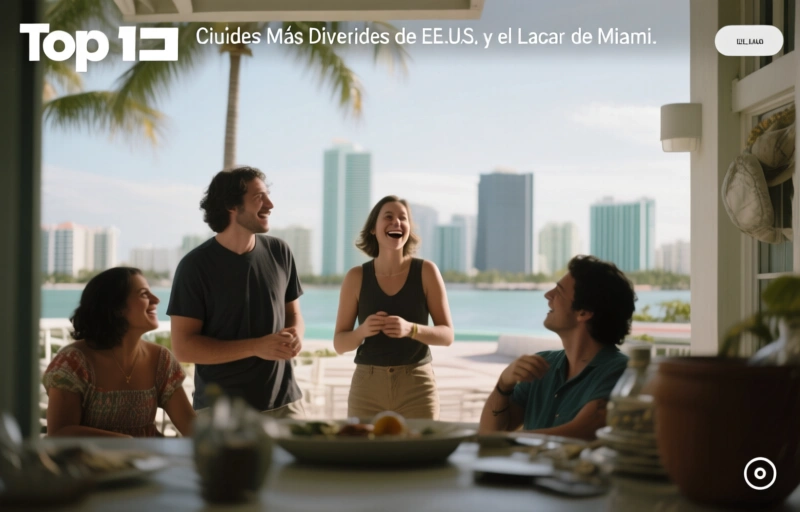 Top 10 Ciudades Más Divertidas de EE.UU. y el Lugar de Miami