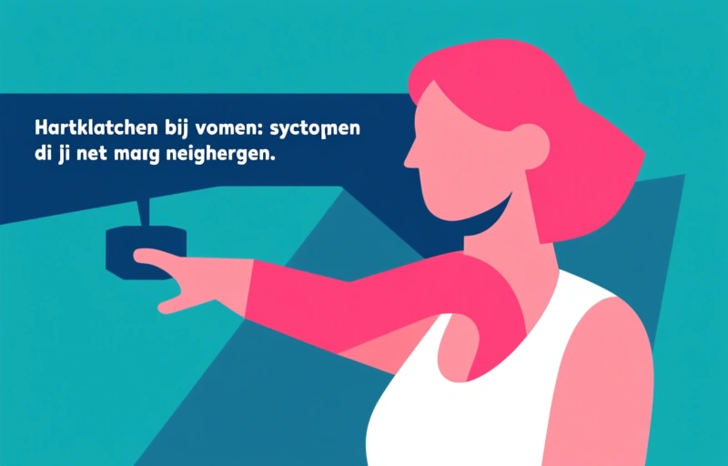 Hartklachten bij vrouwen: symptomen die je niet mag negeren