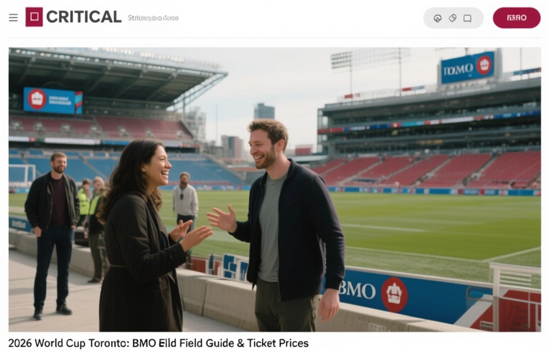 2026 World Cup Toronto: BMO Field Guide & Ticket Prices