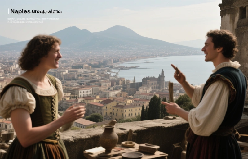 Naples from the Hills: A 1582 City Panorama Revealed