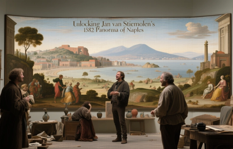 Unlocking Jan van Stinemolen's 1582 Panorama of Naples