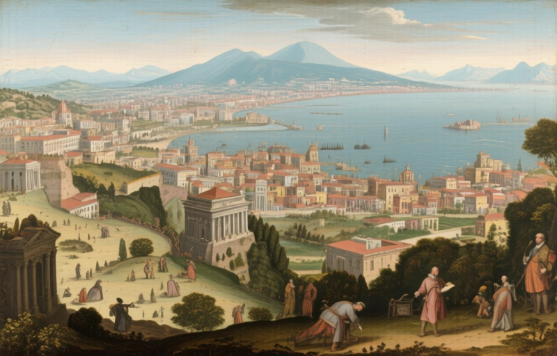 Visual representation of Unlocking Jan van Stinemolen's 1582 Panorama of Naples