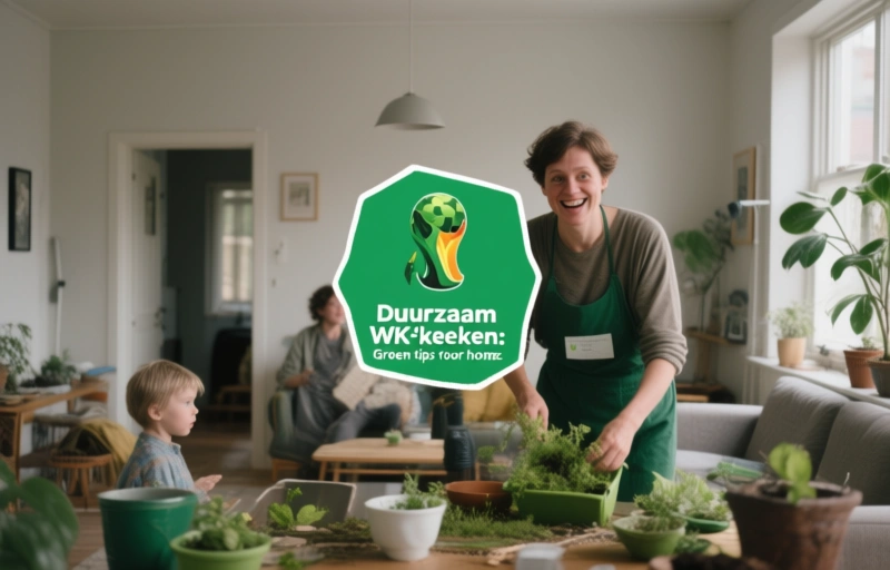 Duurzaam WK-kijken: Groene tips voor thuis