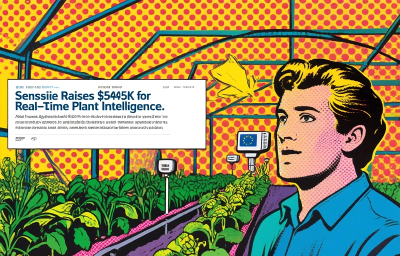 Sensie Raises $545K for Real-Time Plant Intelligence