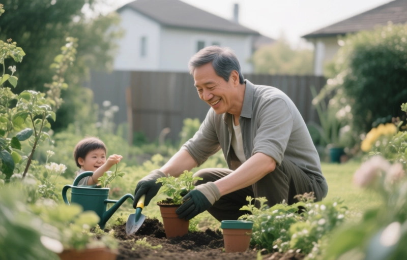 Mindful Gardening: A Different Father's Day for Dads