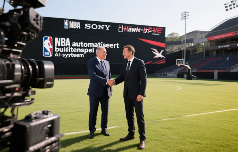 Visuele weergave van NBA automatiseert buitenspel met AI-systeem