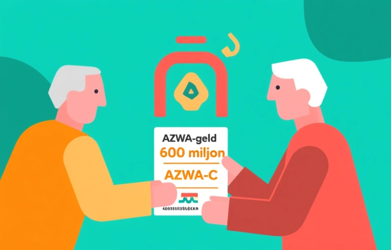 AZWA-geld: 600 miljoen voor zorg, 200 miljoen voor gemeenten