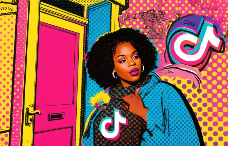 Shirley Raines doorbrak het lawaai op TikTok en Instagram
