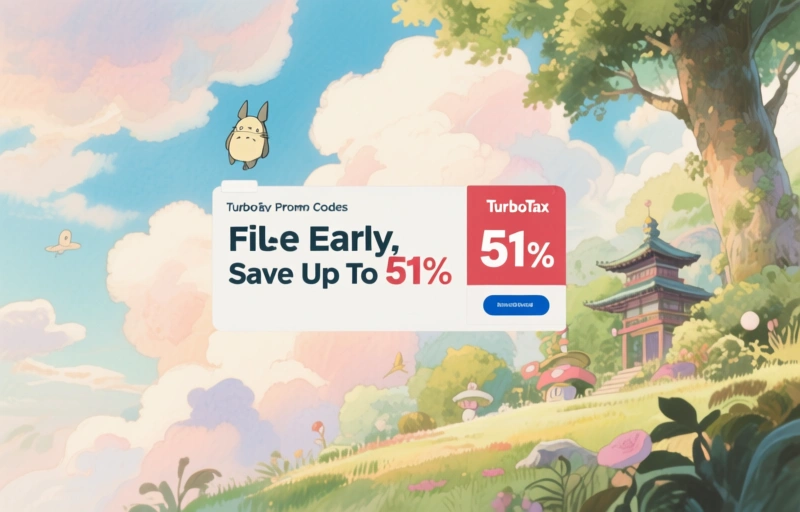 TurboTax Promo Codes: File Early, Save Up To 51%