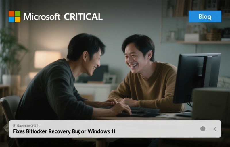 Microsoft Fixes BitLocker Recovery Bug for Windows 11