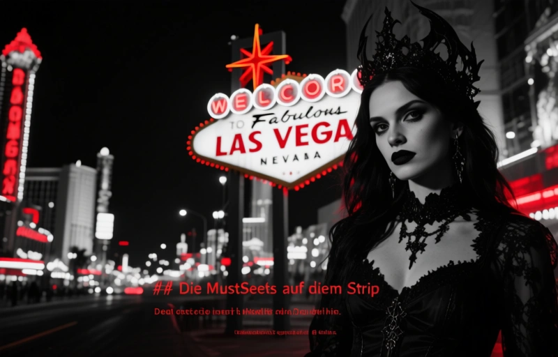Visuelle Darstellung von Las Vegas in Eile