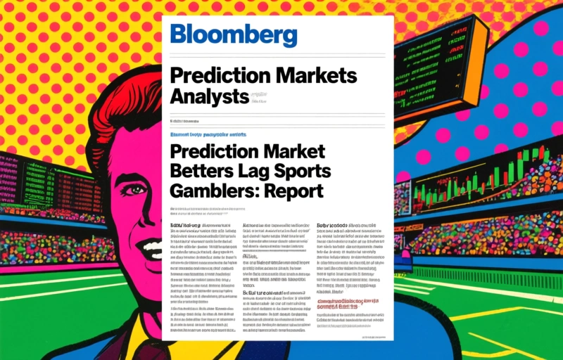 Prediction Market Bettors Lag Sports Gamblers: Report