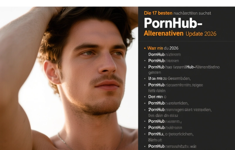 Visuelle Darstellung von Die 17 besten PornHub-Alternativen (Update 2026)