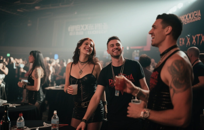 Demora Avarice trifft Fans auf der EXXXOTICA Chicago