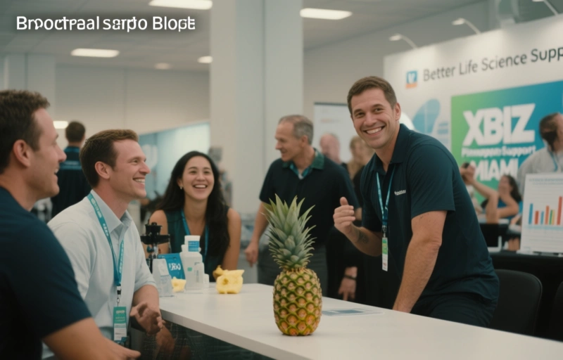 Better Life Science Joins Pineapple Support at XBIZ Miami