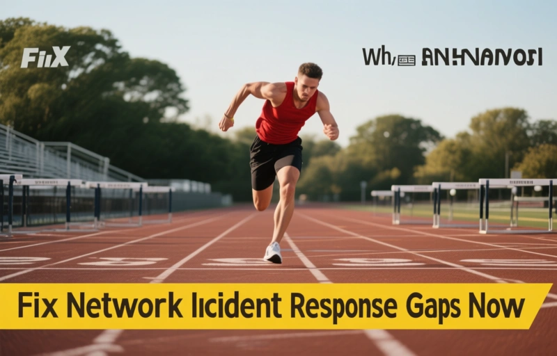 Visual representation of Fix Network Incident Response Gaps Now