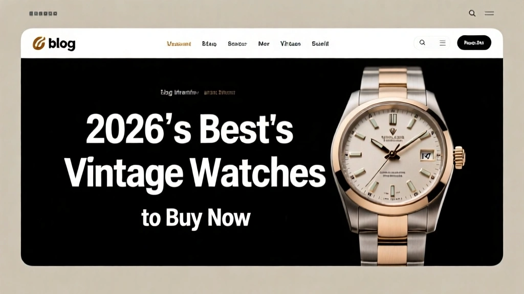 2026's Best Vintage Watches to Buy Now