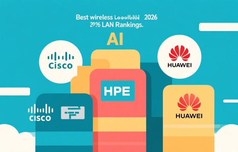 AI Boosts Cisco, HPE, Huawei in 2026 LAN Rankings