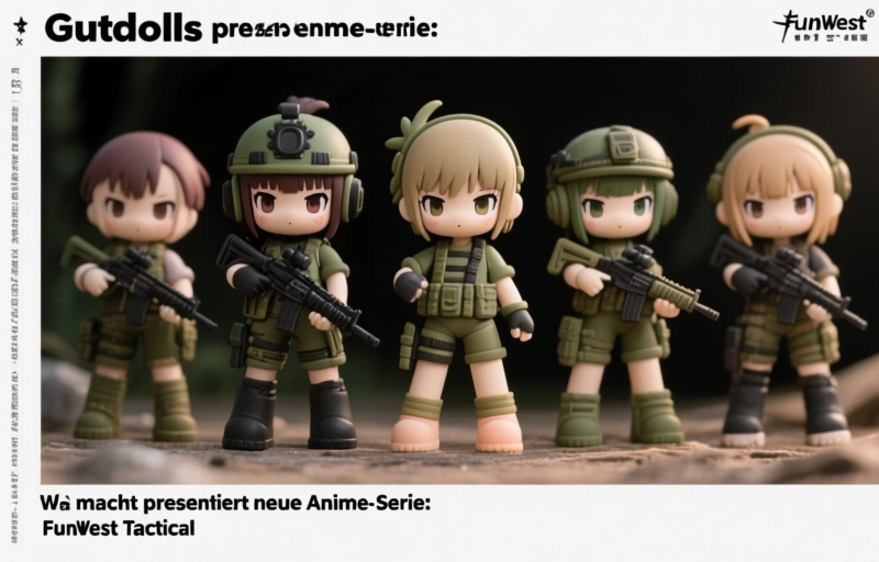Visuelle Darstellung von Gutdolls präsentiert neue Anime-Serie