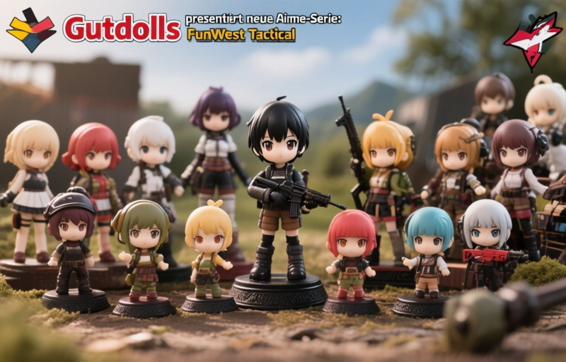 Visuelle Darstellung von Gutdolls präsentiert neue Anime-Serie