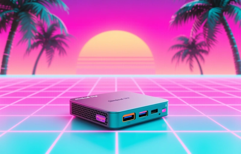 Slimbook One: Compact Mini PC with Ryzen AI 9 & eGPU Gaming