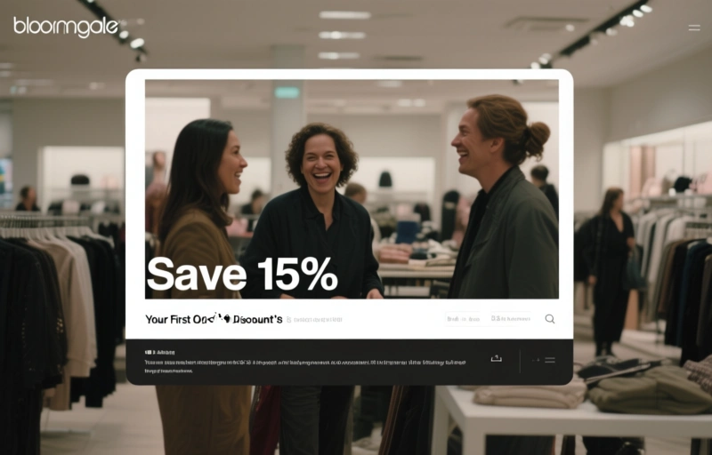 Save 15% at Bloomingdale's: Your First Order Discount Guide