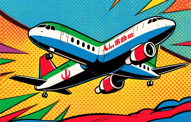 Visuele weergave van Air India snijdt kosten en schrapt vluchten door oorlog