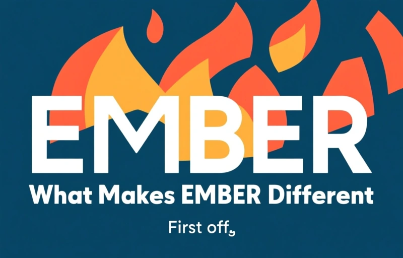 Visual representation of Deos Ballet's EMBER Series