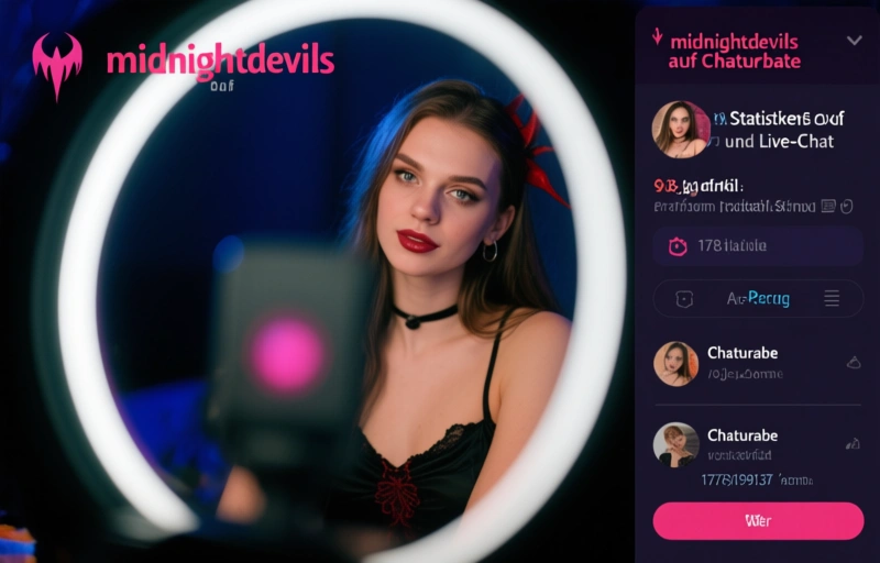 Visuelle Darstellung von midnightdevils auf Chaturbate