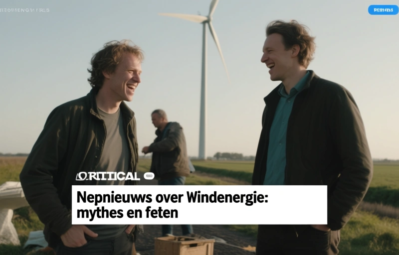Nepnieuws over windenergie: mythes en feiten