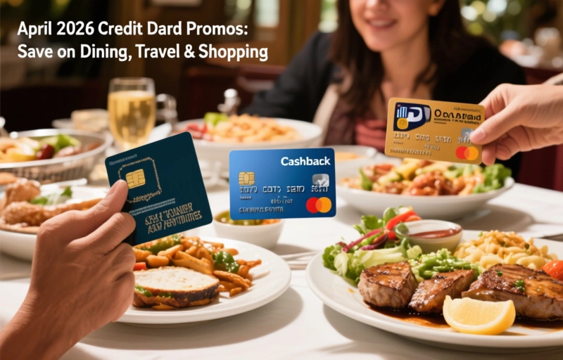 Visual representation of April 2026 Credit Card Promos