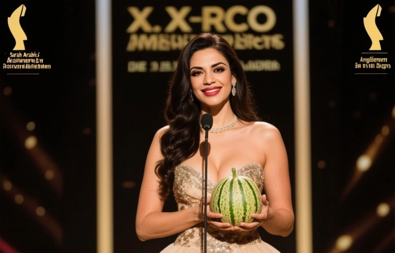 Visuelle Darstellung von Sarah Arabic & Melony Melons moderieren die 42. XRCO Awards