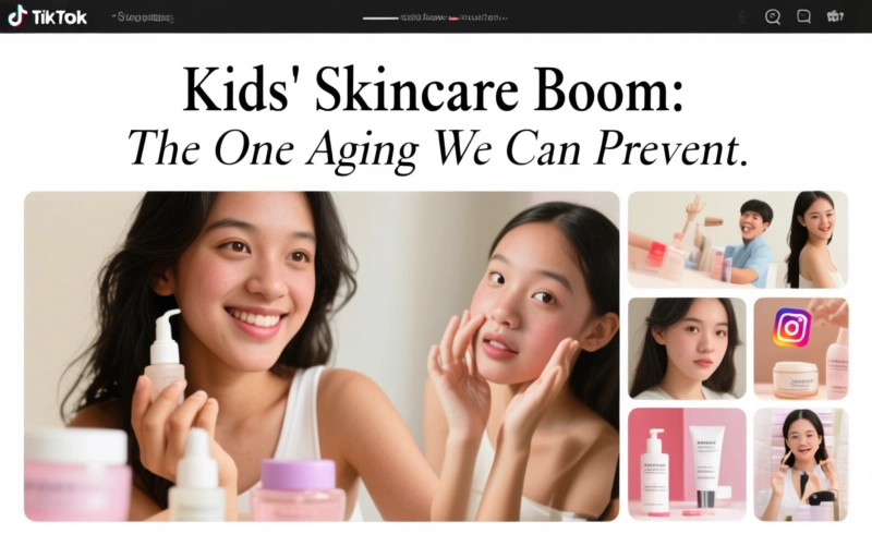 Visual representation of Kids' Skincare Boom