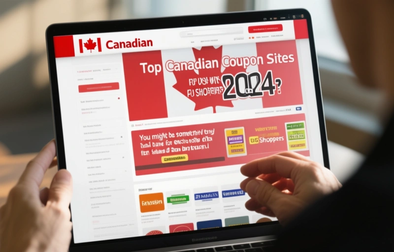 Visual representation of Top Canadian Coupon Sites for US Shoppers in 2024
