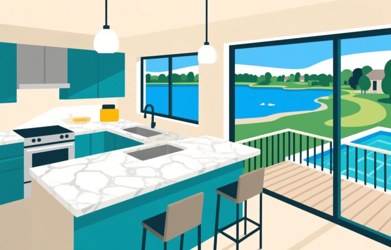 Bright Lakefront Condo in Eastpointe Country Club