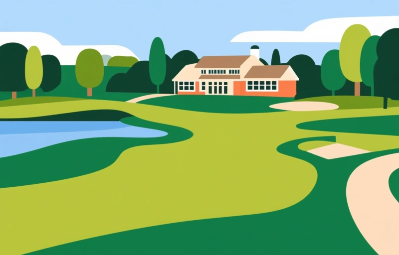 Visual representation of Bright Lakefront Condo in Eastpointe Country Club