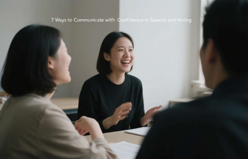 7 Ways to Communicate with Confidence in Speech and Writing