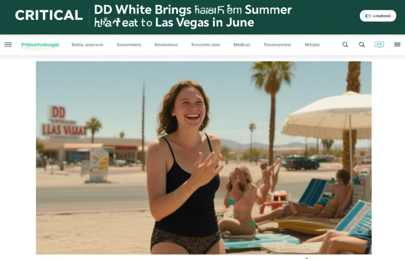 DD White Brings Summer Heat to Las Vegas in June