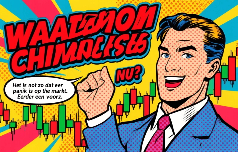 Visuele weergave van Aandelen China dalen terwijl markt wacht op signalen Xi-Trump