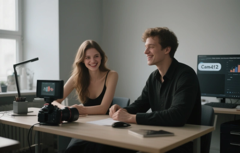 stroke12: Cam4-Modelprofil und Statistiken