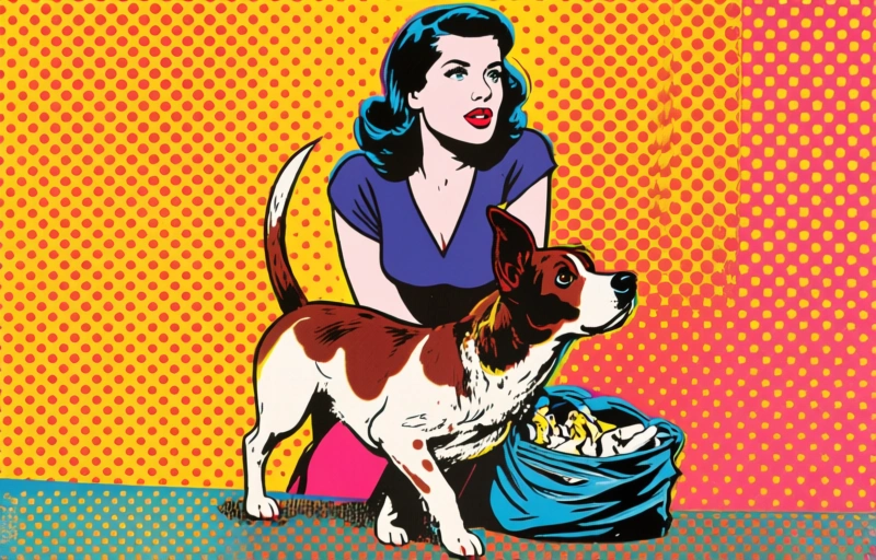 Las Vegas: Frau lässt stark unterernährten Hund bei Müll zurück