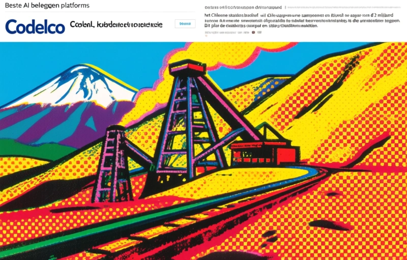 Codelco wil 2 miljard euro besparen door koperfusie