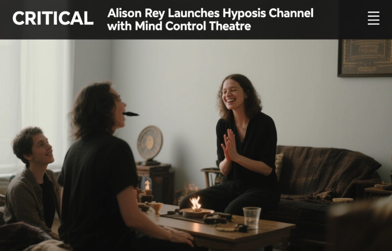 Alison Rey Launches Hypnosis Channel with Mind Control Theatre