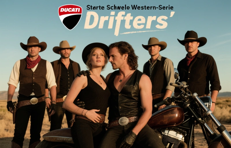 Visuelle Darstellung von Ducati Studios startet schwule Western-Serie 'Drifters'