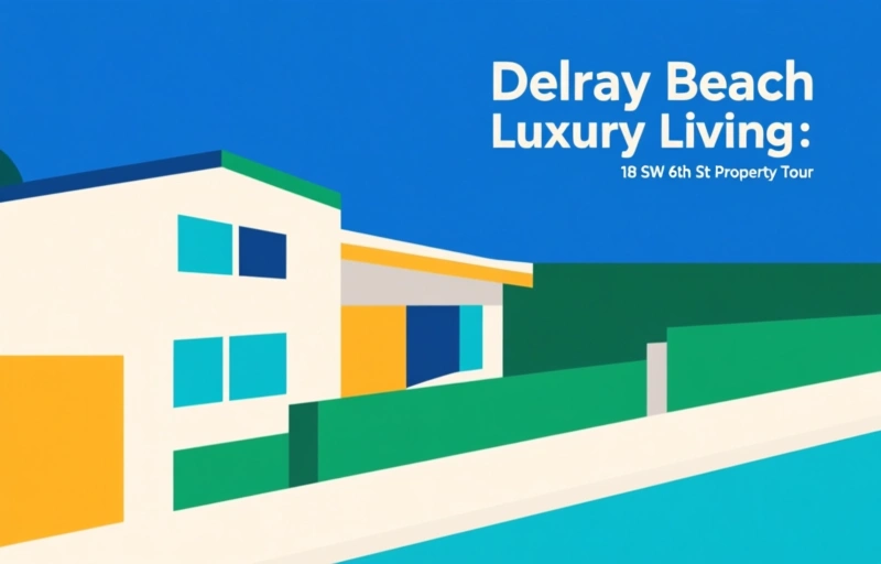 Delray Beach Luxury Living: 18 SW 6th St Property Tour