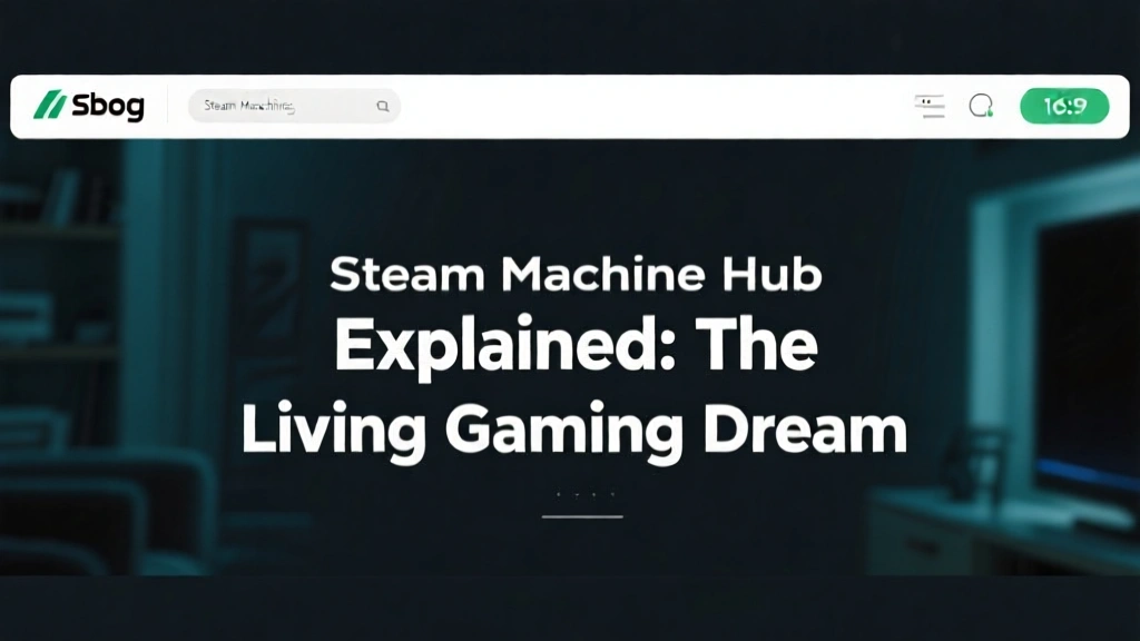 Steam Machine Hub Explained: The Living Room Gaming Dream